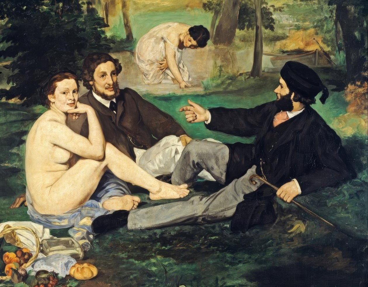 Das Frühstück im Grünen von Édouard Manet