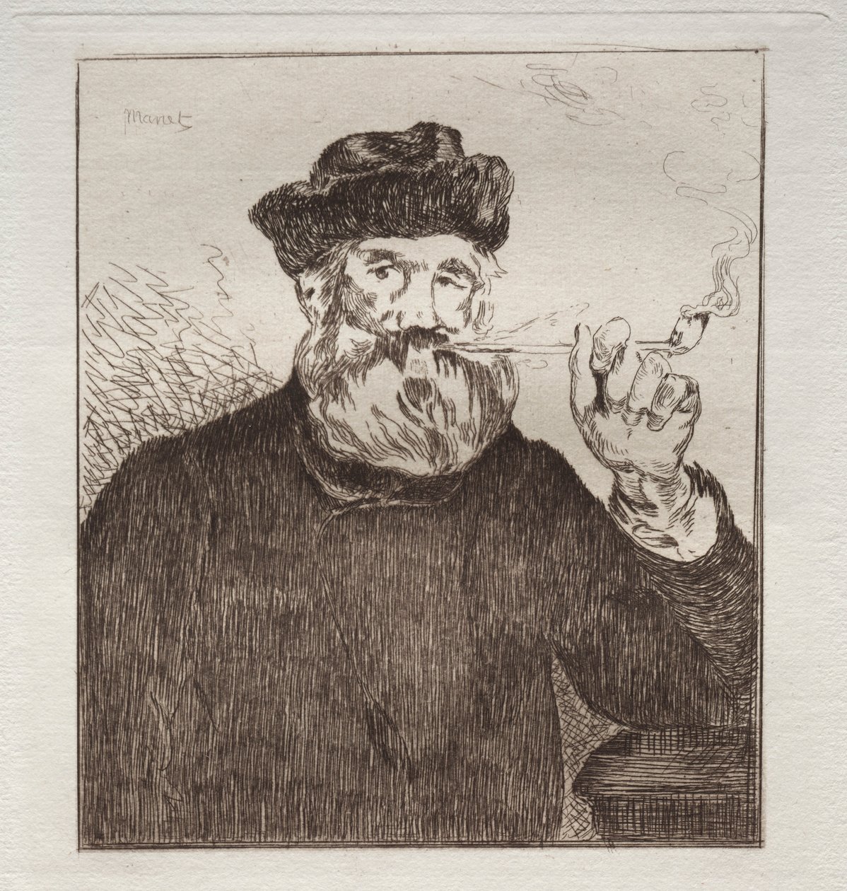 Der Raucher von Édouard Manet