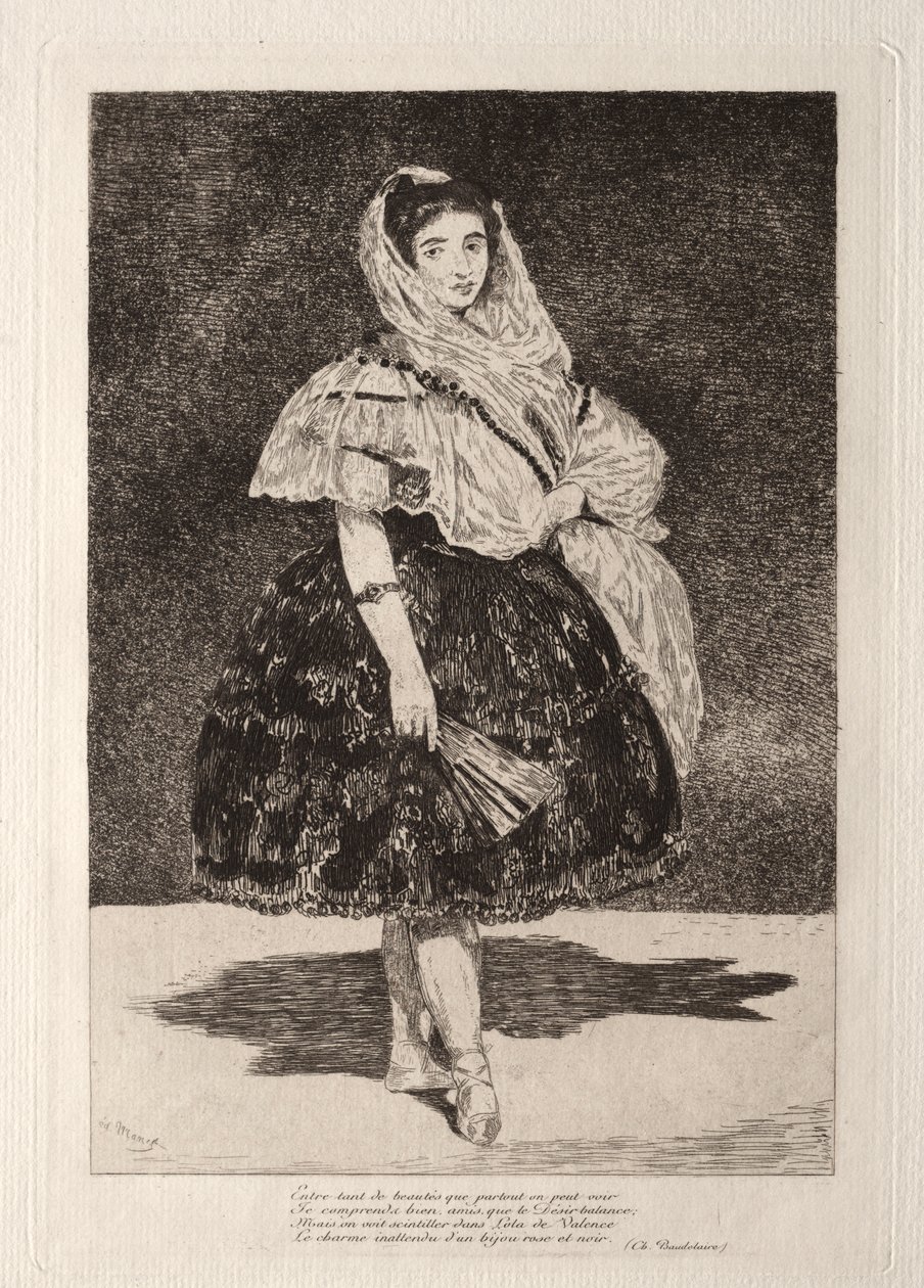 Lola de Valence von Édouard Manet