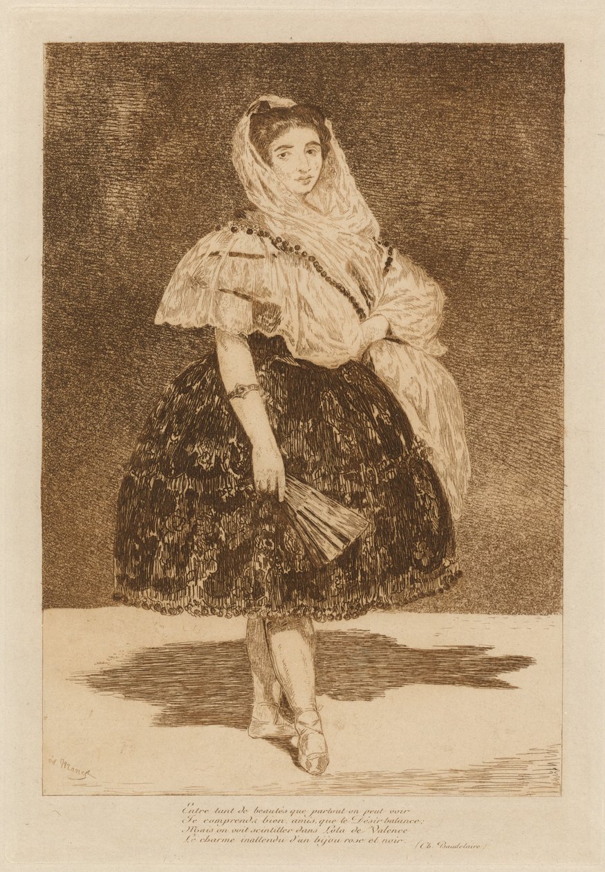 Lola de Valence, 1862 von Édouard Manet