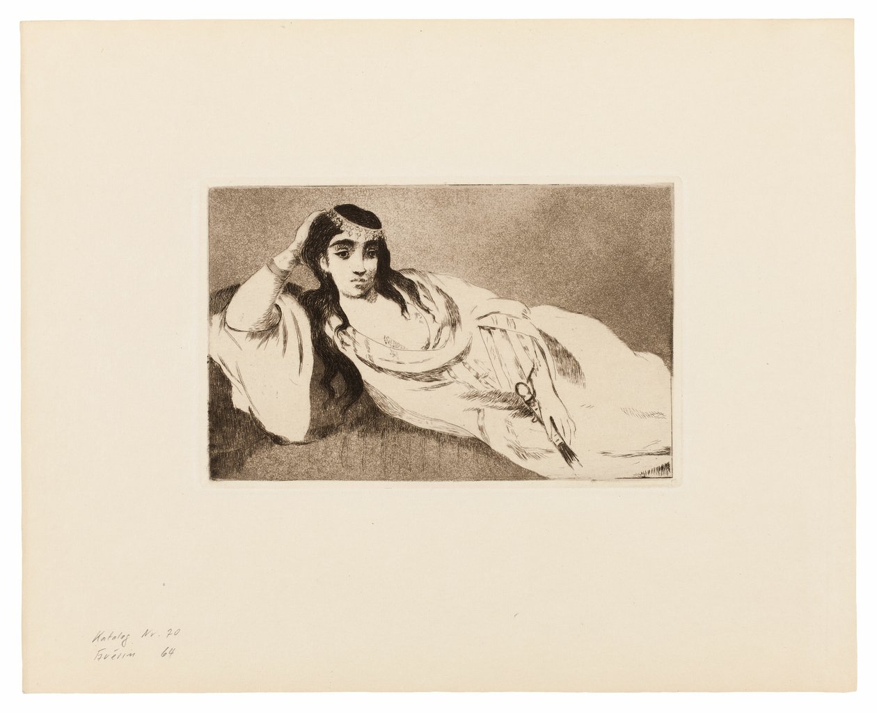 Odaliske von Édouard Manet