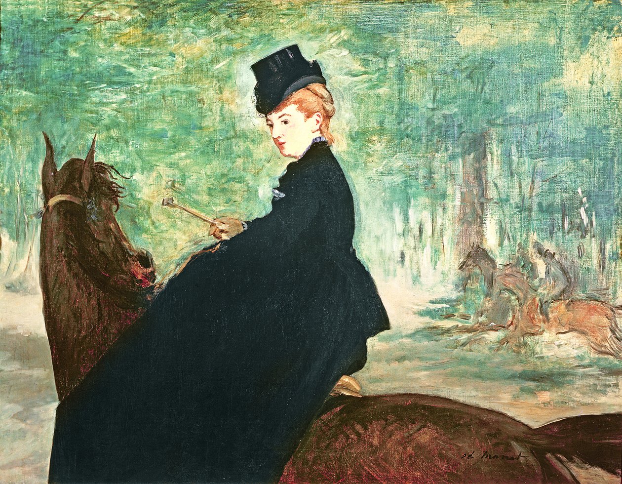 Die Reiterin, 1875 von Édouard Manet