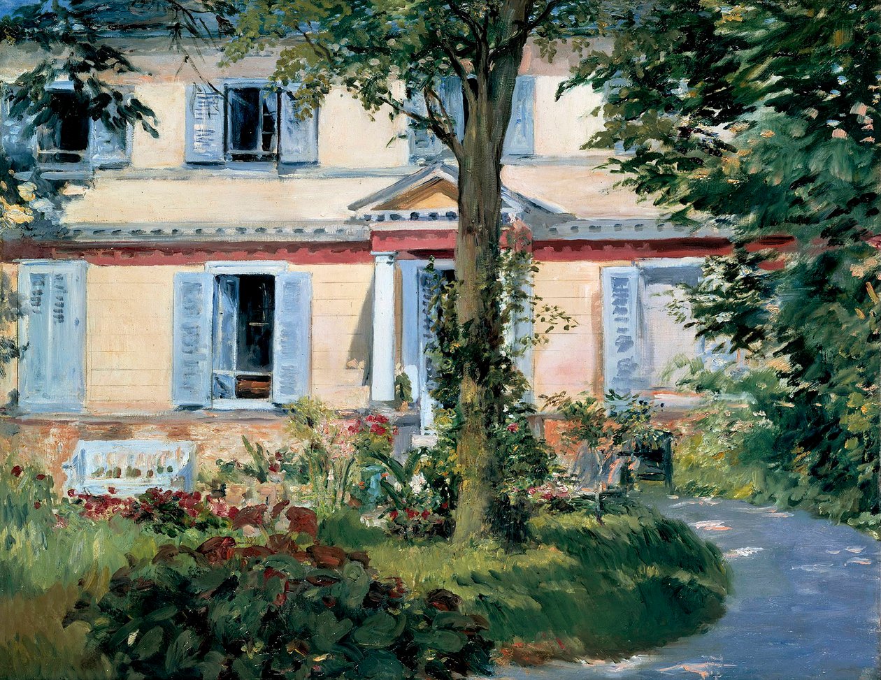 Das Haus in Rueil, 1882 von Édouard Manet