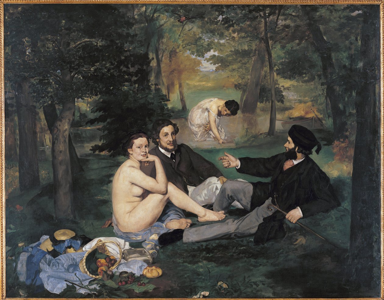 Das Frühstück im Grünen von Édouard Manet