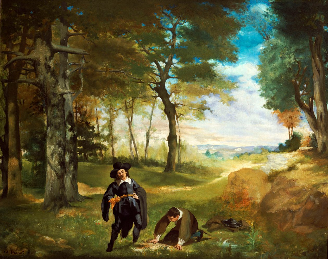 Die Studenten von Salamanca von Édouard Manet