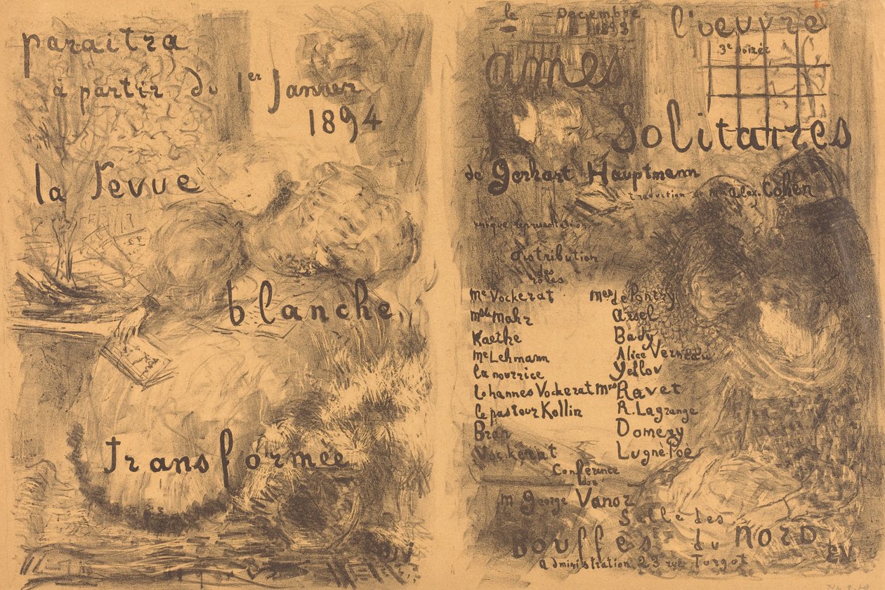 Einsame Seelen von Edouard Vuillard