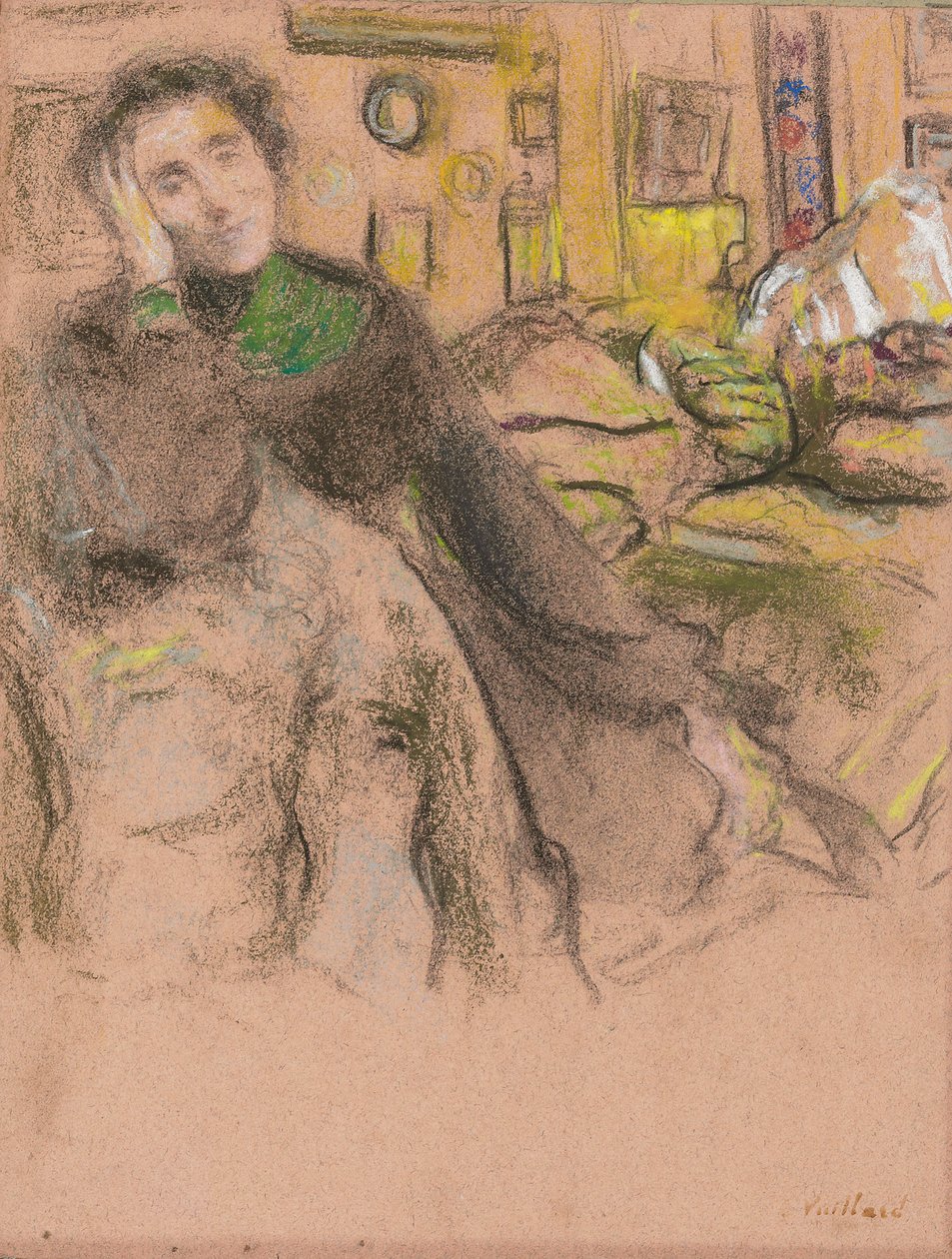 Madame Juliette Weil, Studie III von Edouard Vuillard