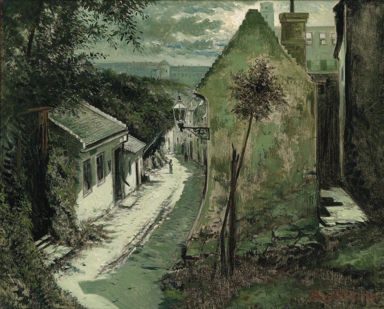 Motiv aus Bratislava von Eduard Majsch