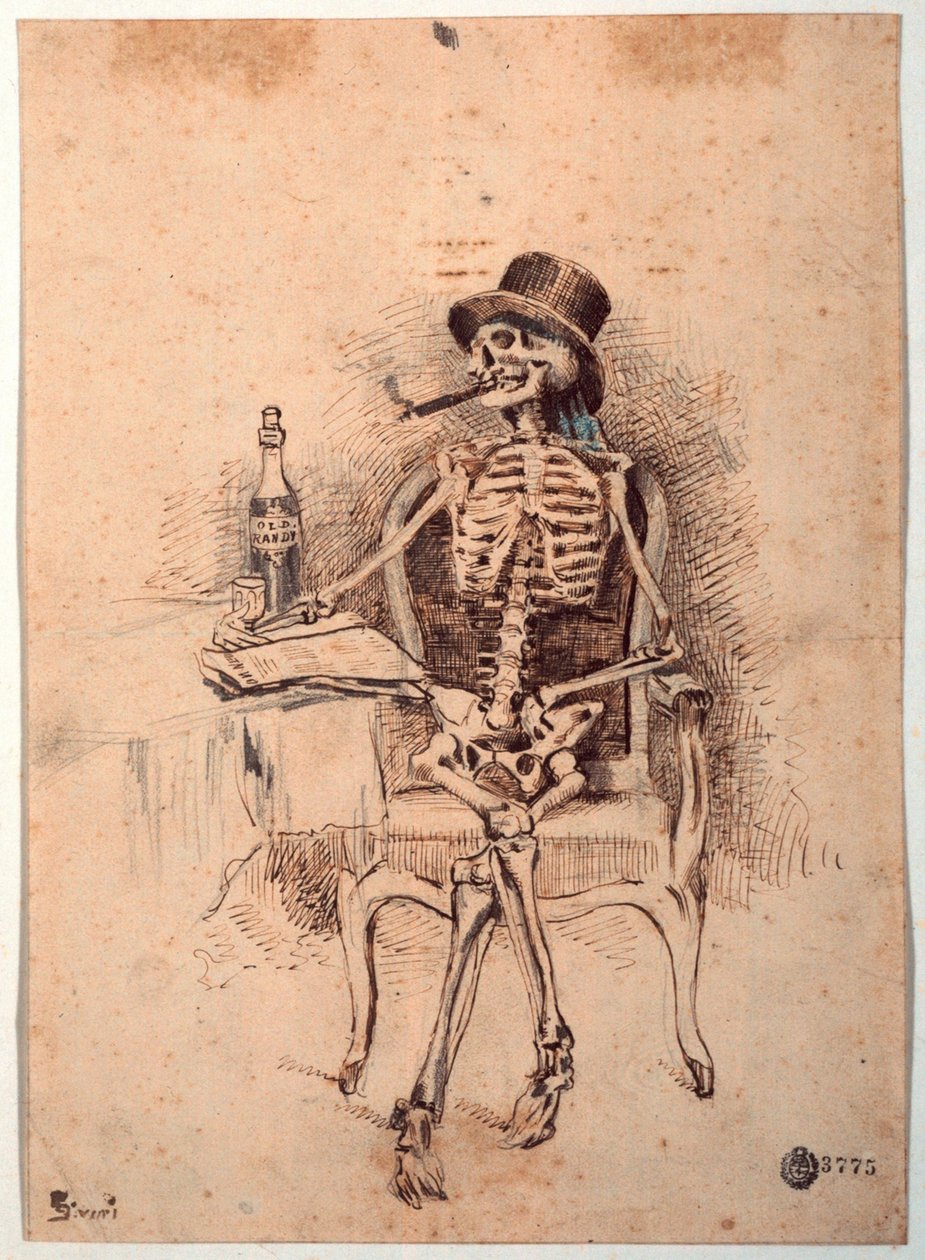 Studie (Pro Ley Seca) von Eduardo Sivori