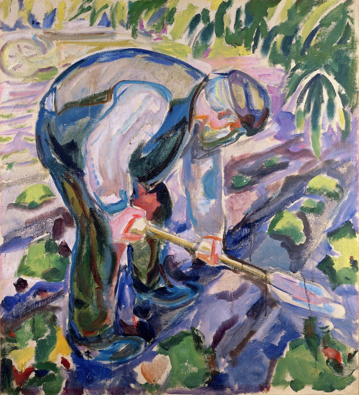 Der Totengräber von Edvard Munch