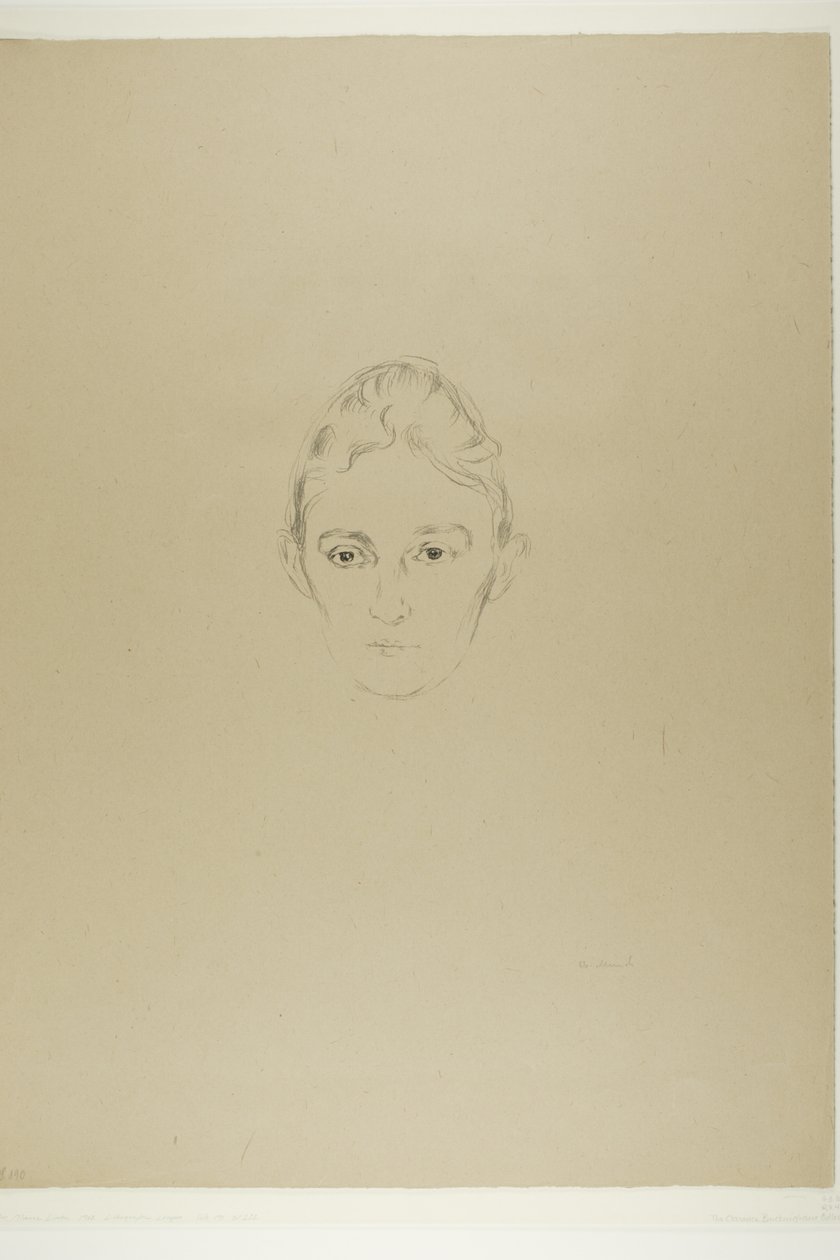 Frau Marie Linde von Edvard Munch