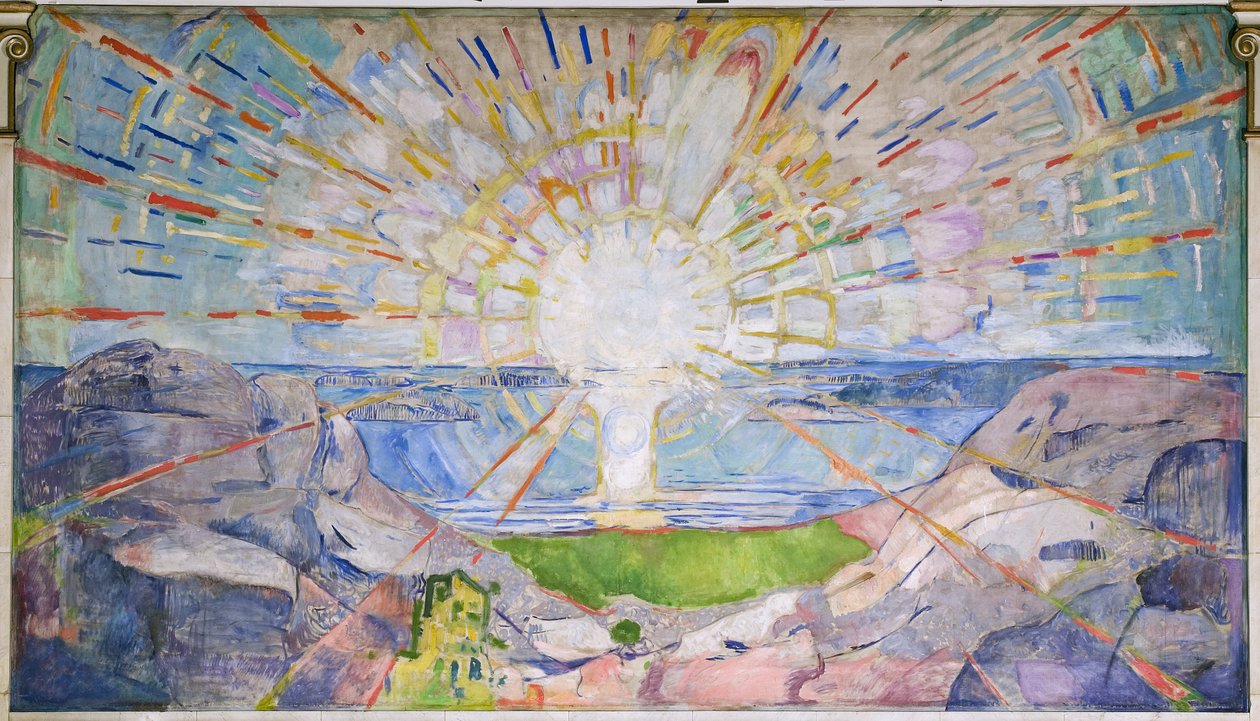 Die Sonne von Edvard Munch