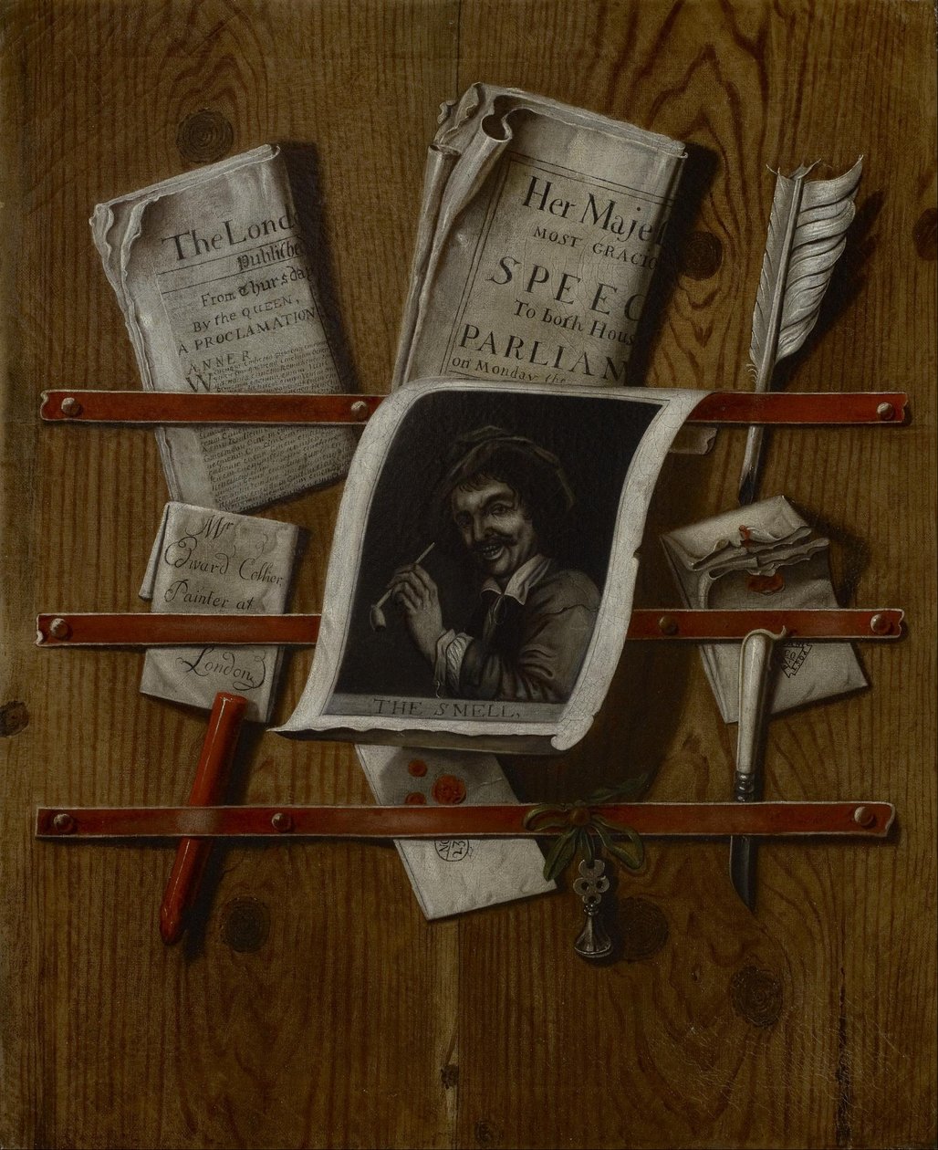 Stillleben: Der Geruch von Edwaert Collier