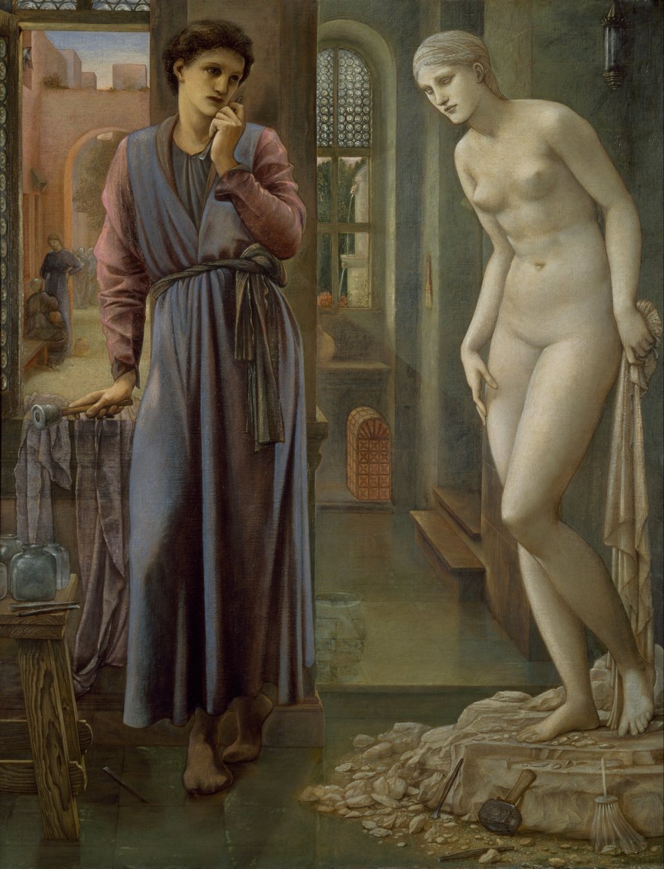 Pygmalion und das Bild von Edward Burne Jones