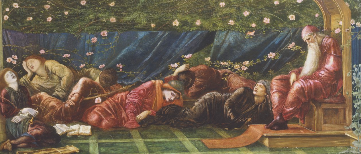 Der König und der Hof, Illustration aus 