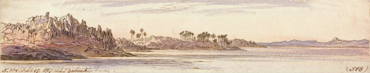 In der Nähe von Daboad von Edward Lear