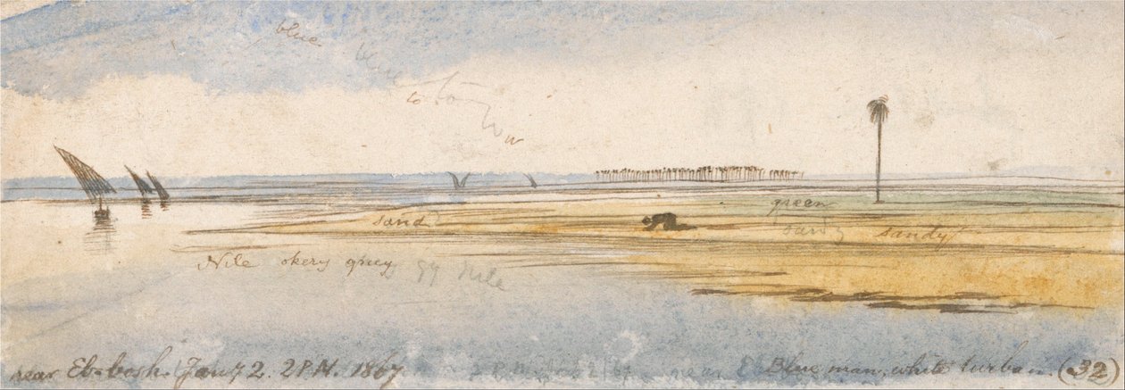 Nahe Eb-bosh von Edward Lear