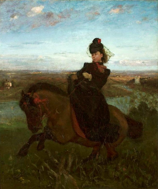 Die Amazone von Edward Mateusz Jan Romer