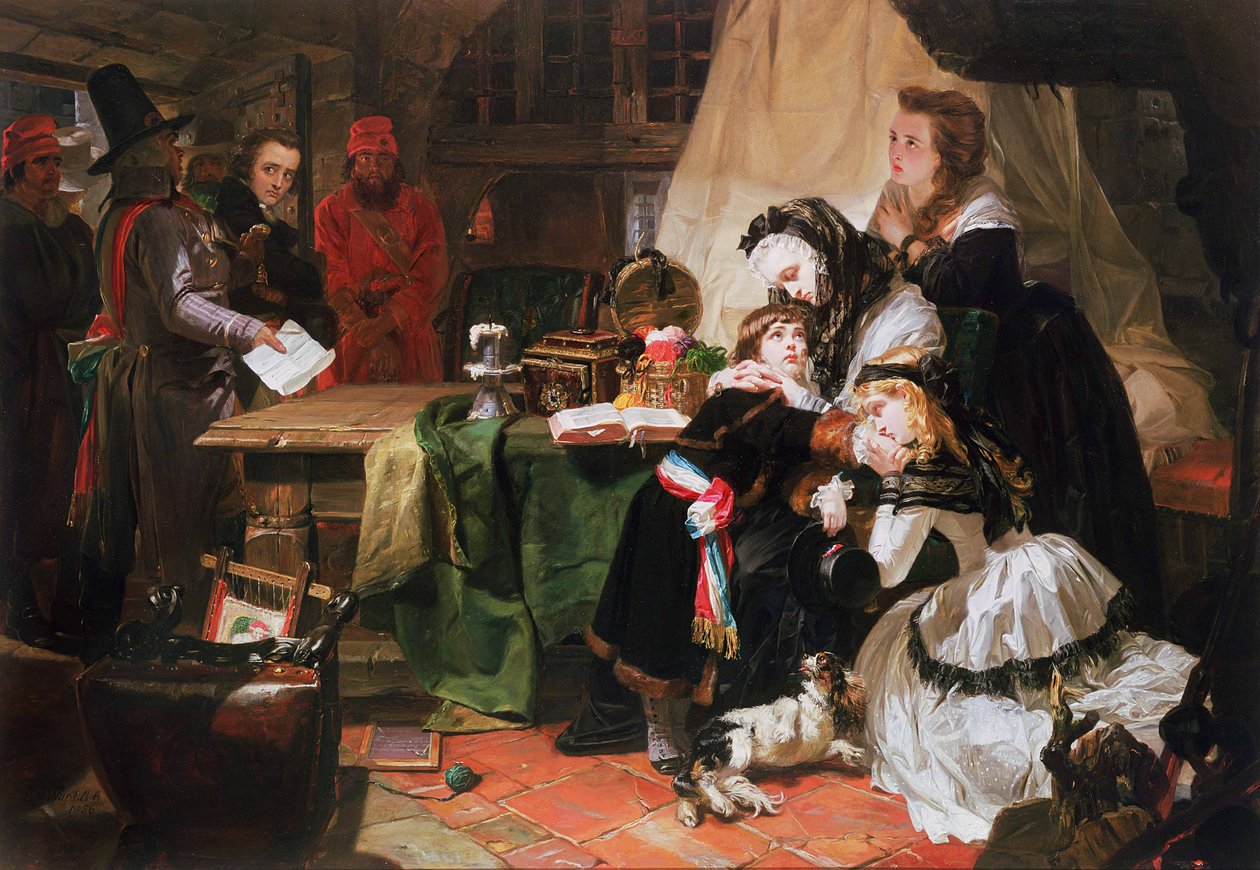 Marie Antoinette und ihre Kinder von Edward Matthew Ward