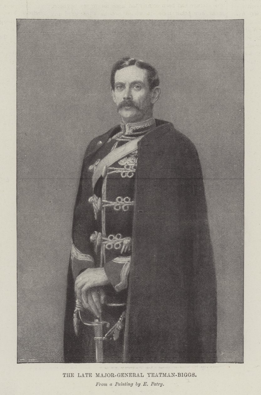 Der verstorbene Generalmajor Yeatman-Biggs von Edward Patry