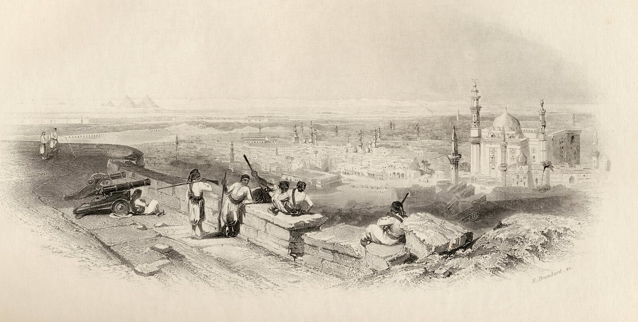 Kairo und das Tal des Nils, Ägypten von Edward Paxman Brandard