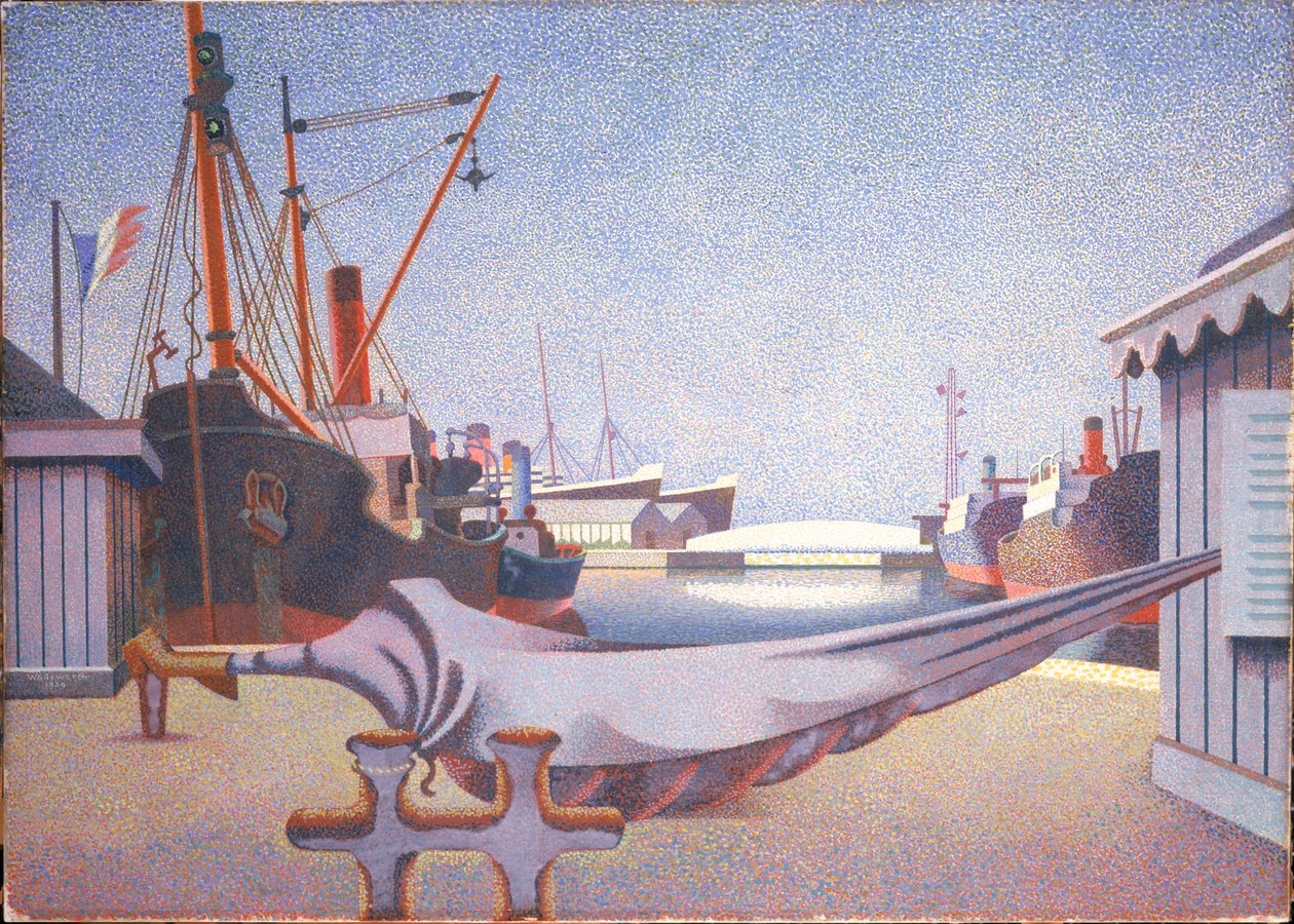 Le Havre von Edward Alexander Wadsworth