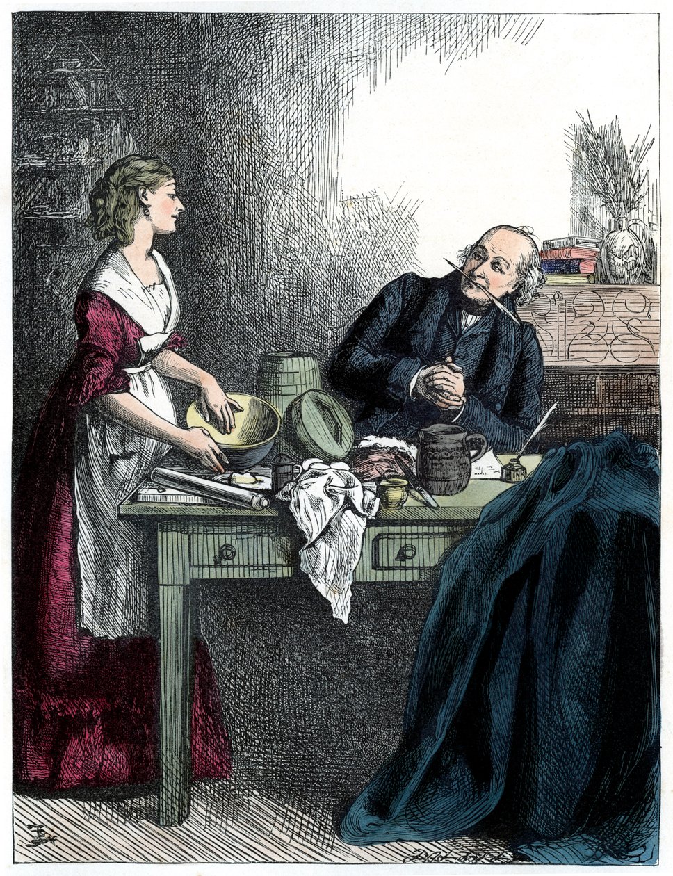 Martin Chuzzlewit von Charles Dickens von Edward Dalziel