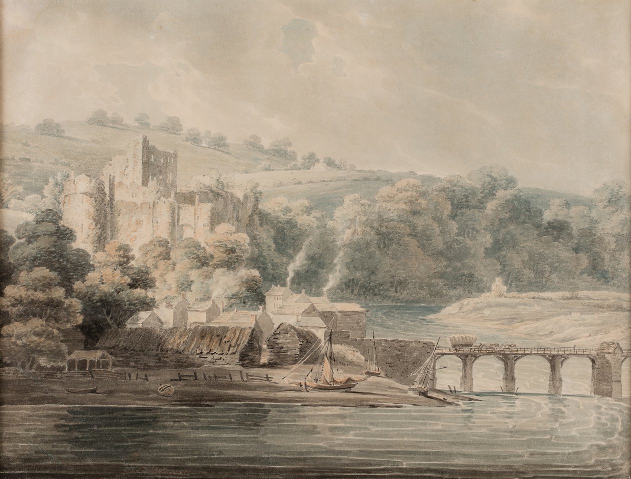 Chepstow Castle von Edward Dayes