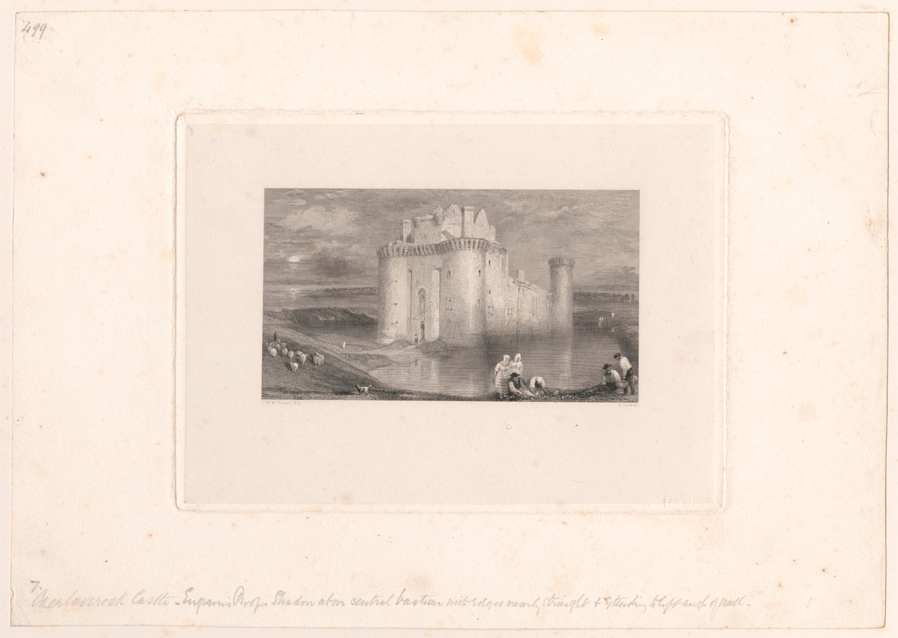 Caerlaverock Schloss von Edward Goodall