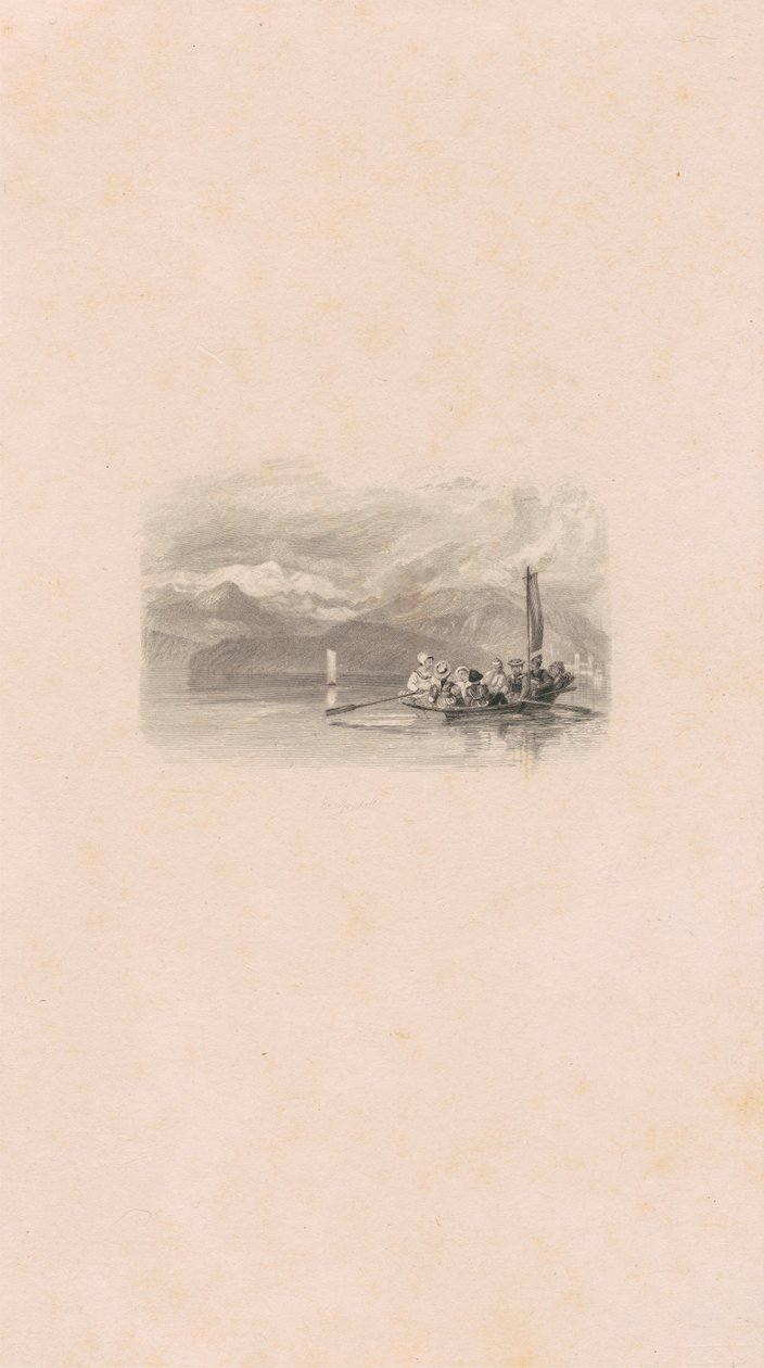 Der Genfersee von Edward Goodall