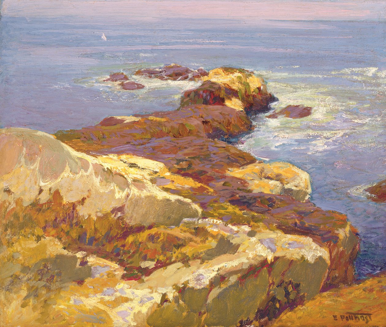 Felsen und Meer von Edward Henry Potthast