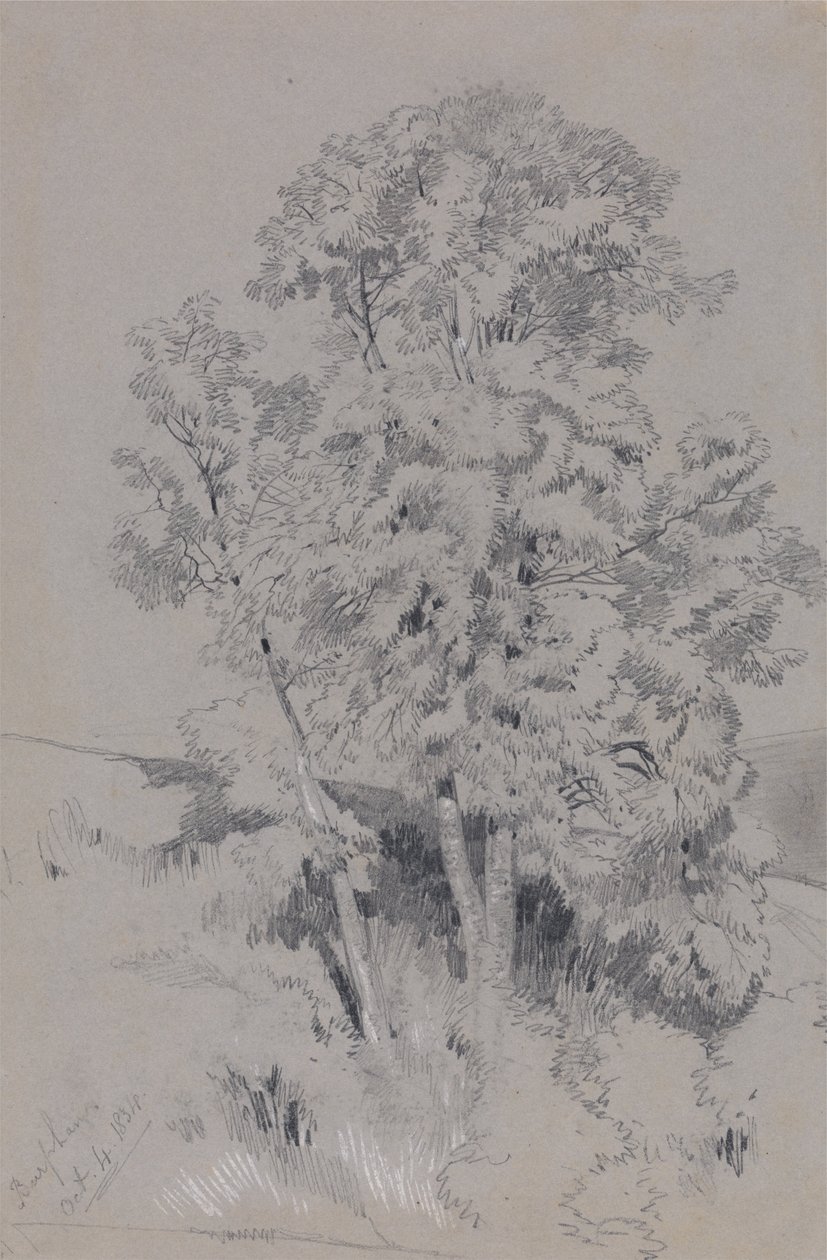 Burpham, 4. Oktober 1834 von Edward Lear
