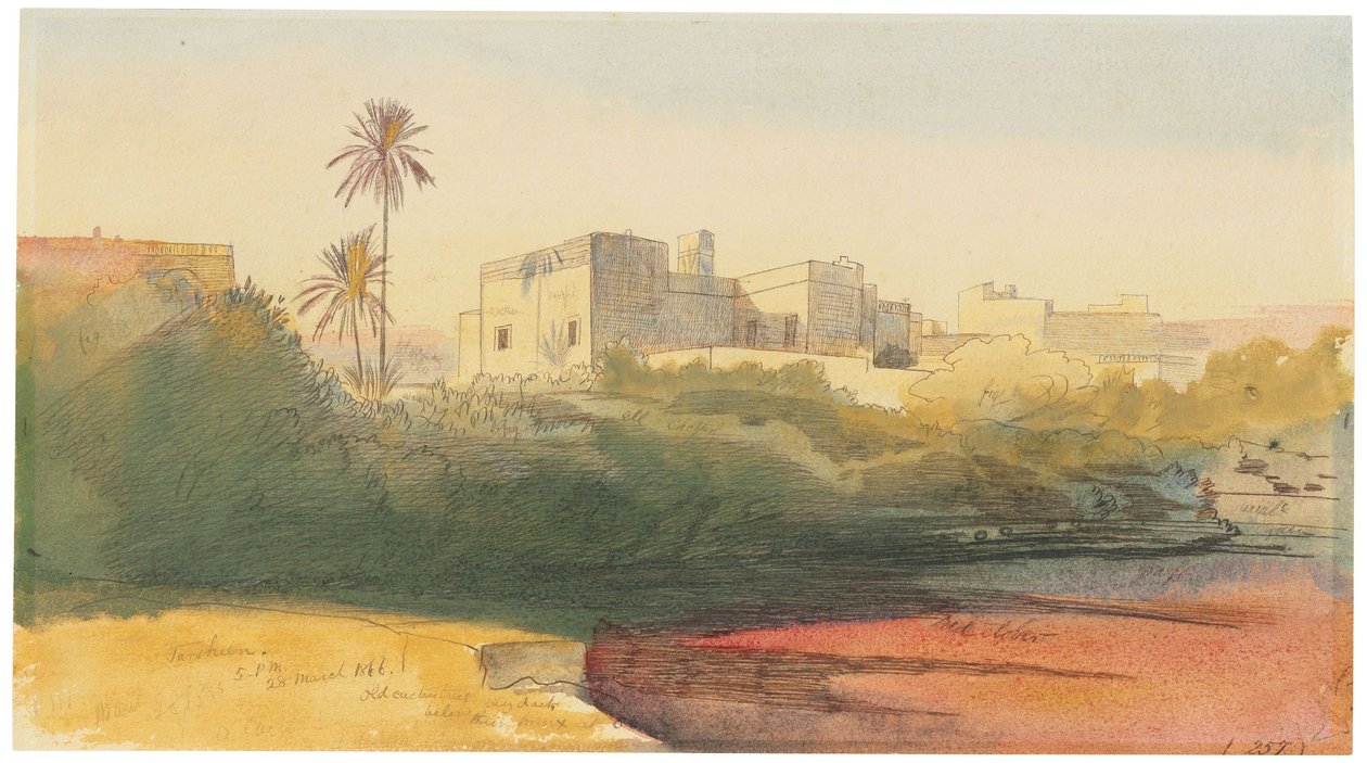 Edward Lear, Tarxien, Malta von Edward Lear