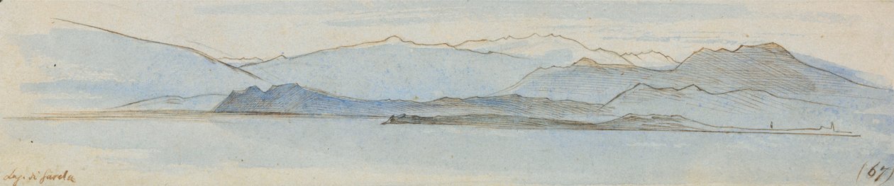 Gardasee von Edward Lear