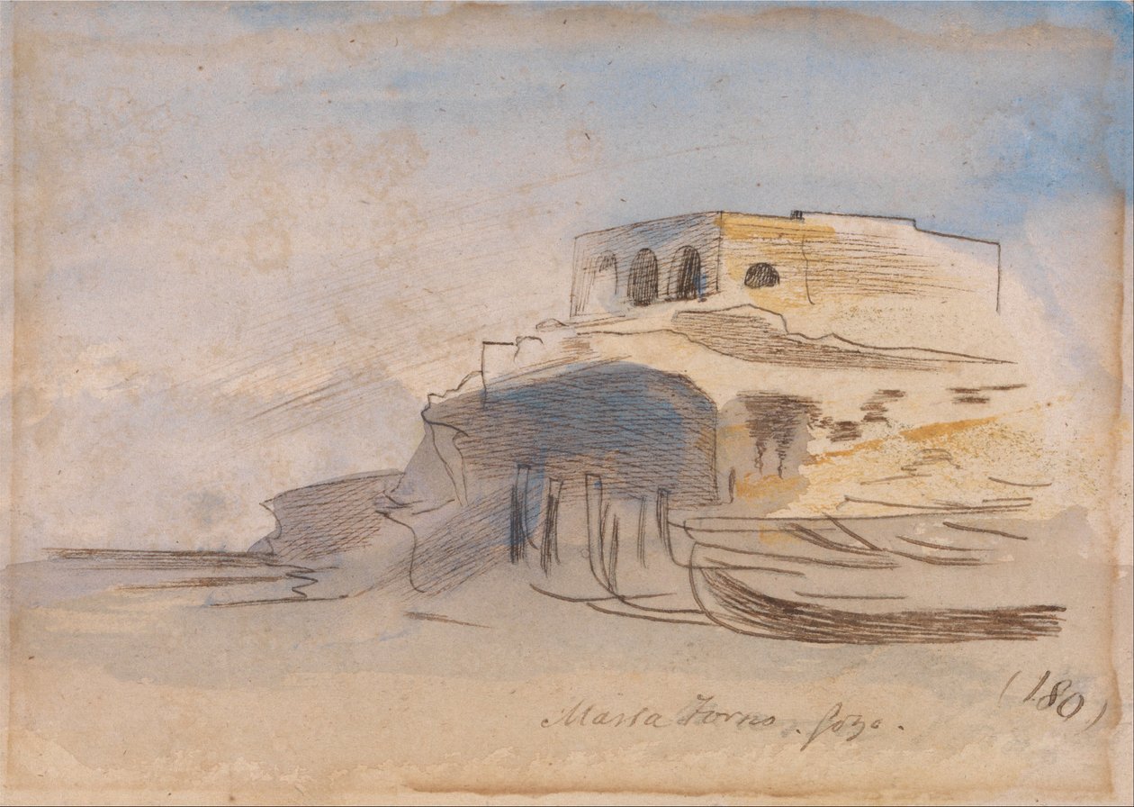Massa Forno, Gozo von Edward Lear