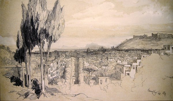 Neapel von Edward Lear