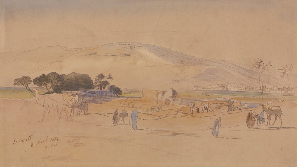Oasendorf von Edward Lear