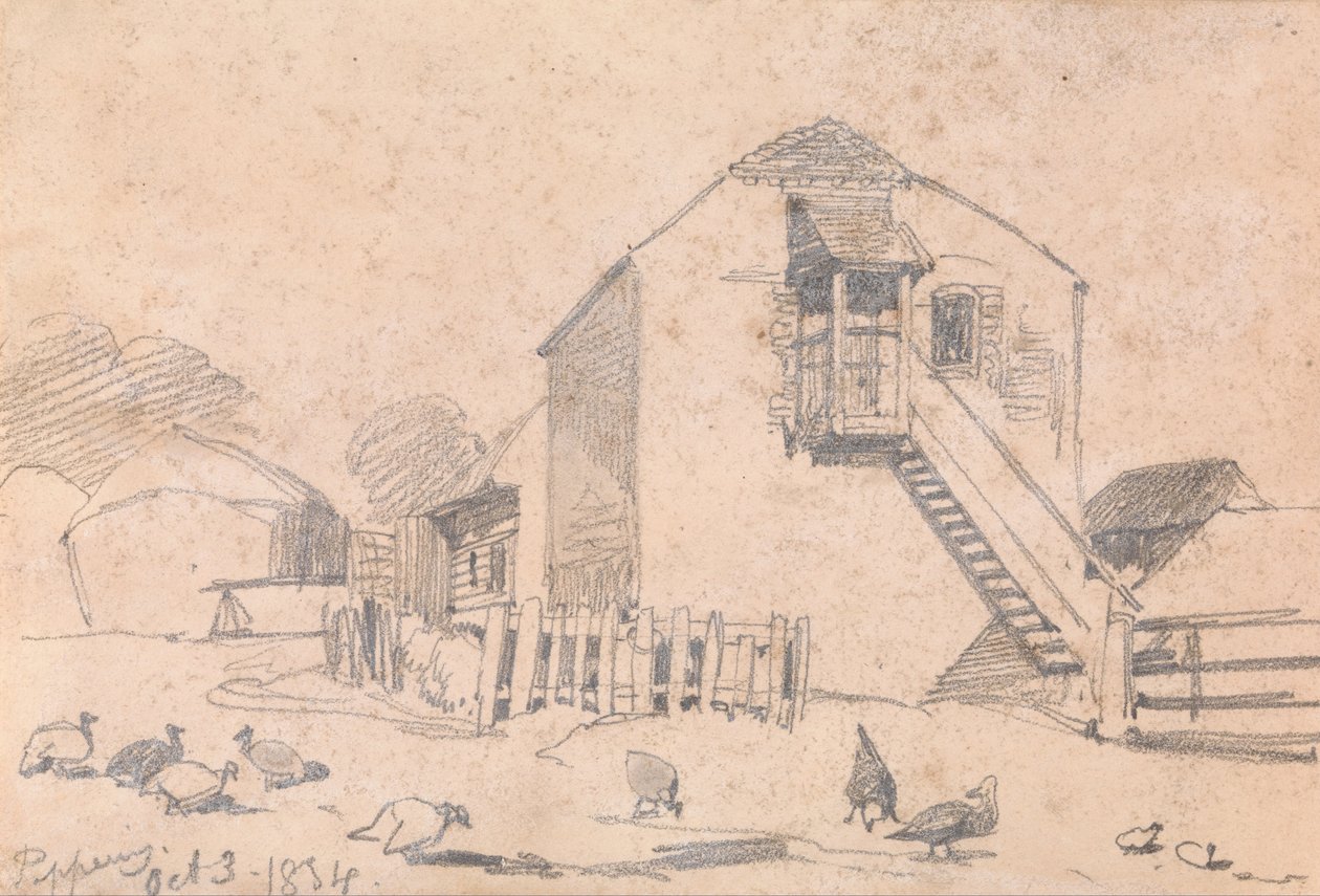 Peppering, 3. Oktober 1834 von Edward Lear