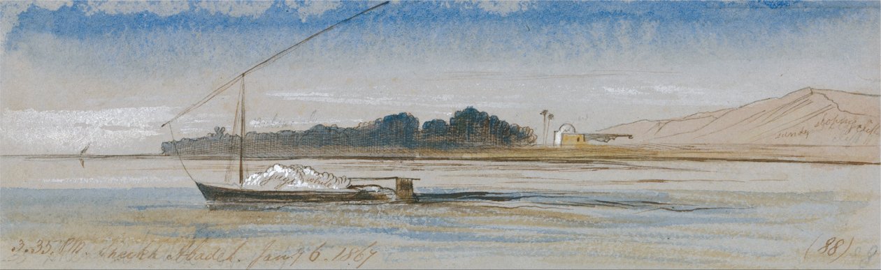 Sheikh Abadeh von Edward Lear