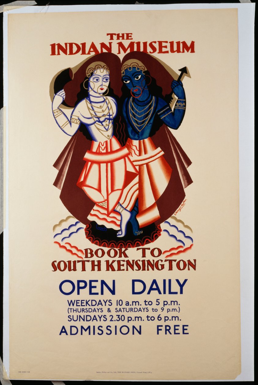 Das Indische Museum von Edward McKnight Kauffer
