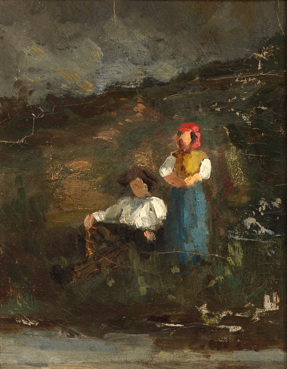 Ruhe, n.d. von Edward Mitchell Bannister