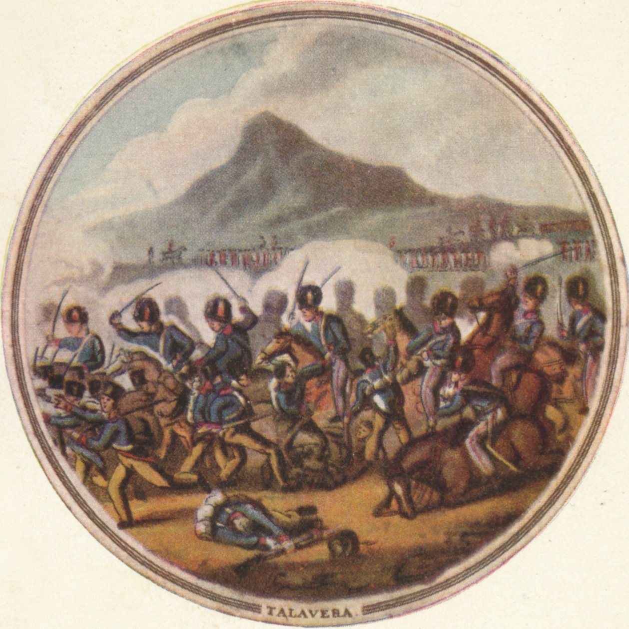 Schlacht von Talavera von Edward Orme