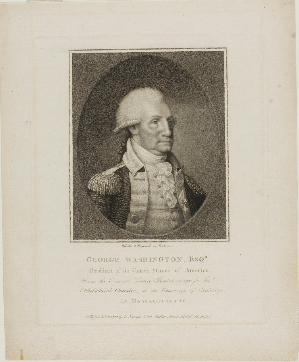 George Washington von Edward Savage