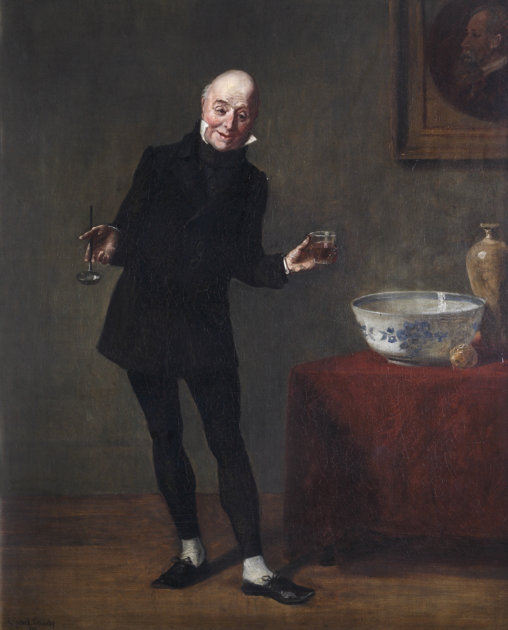Mr. Micawber, 1837 von Edward Sherard Kennedy