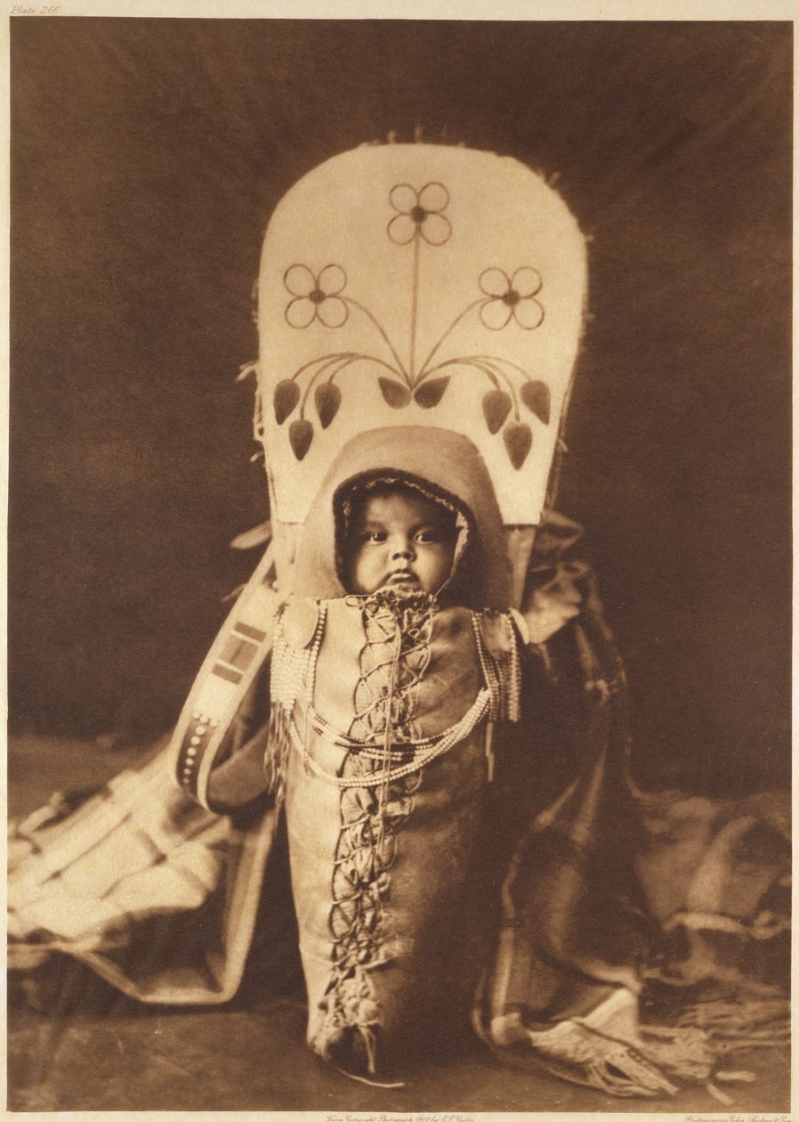 Nez Perce Baby von Edward Sheriff (after) Curtis