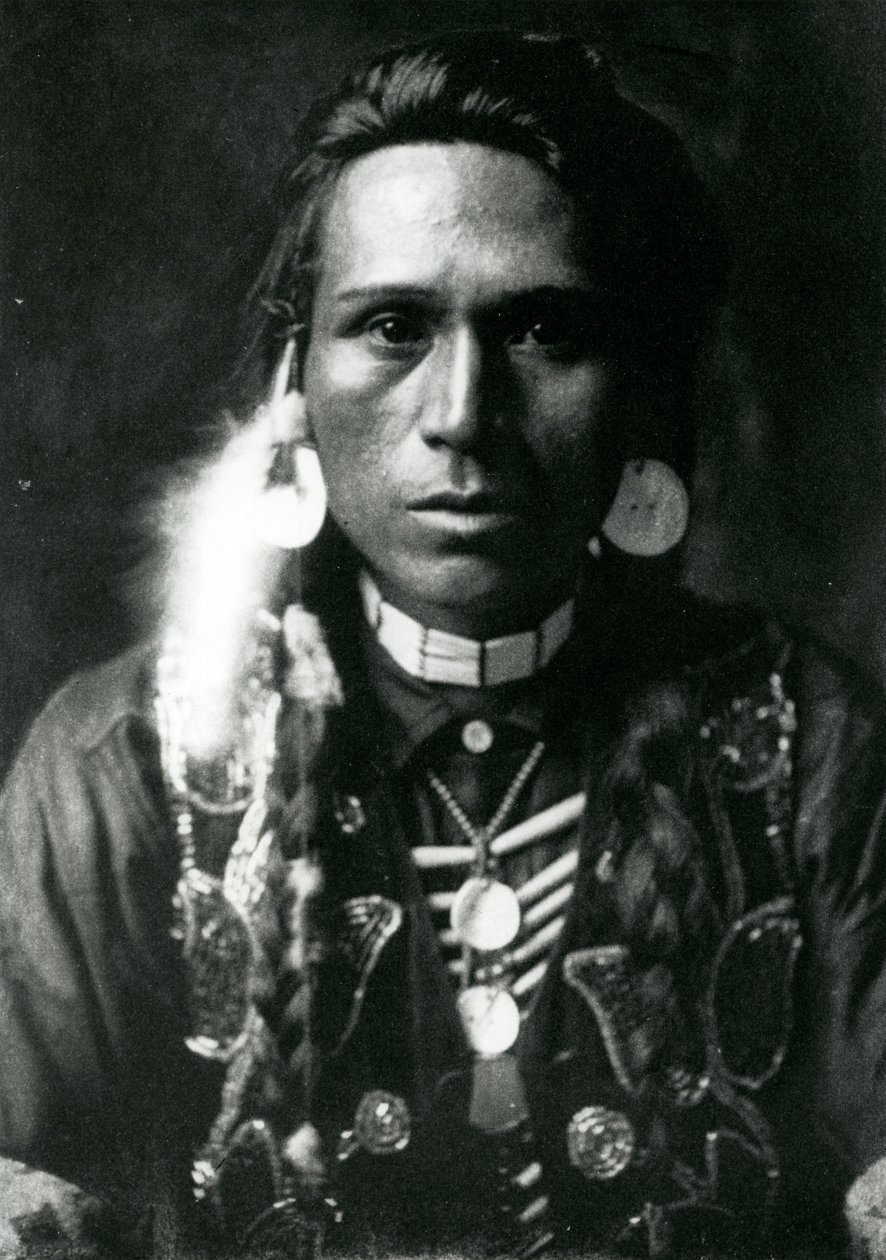 Ein junger Yakima von Edward Sheriff Curtis