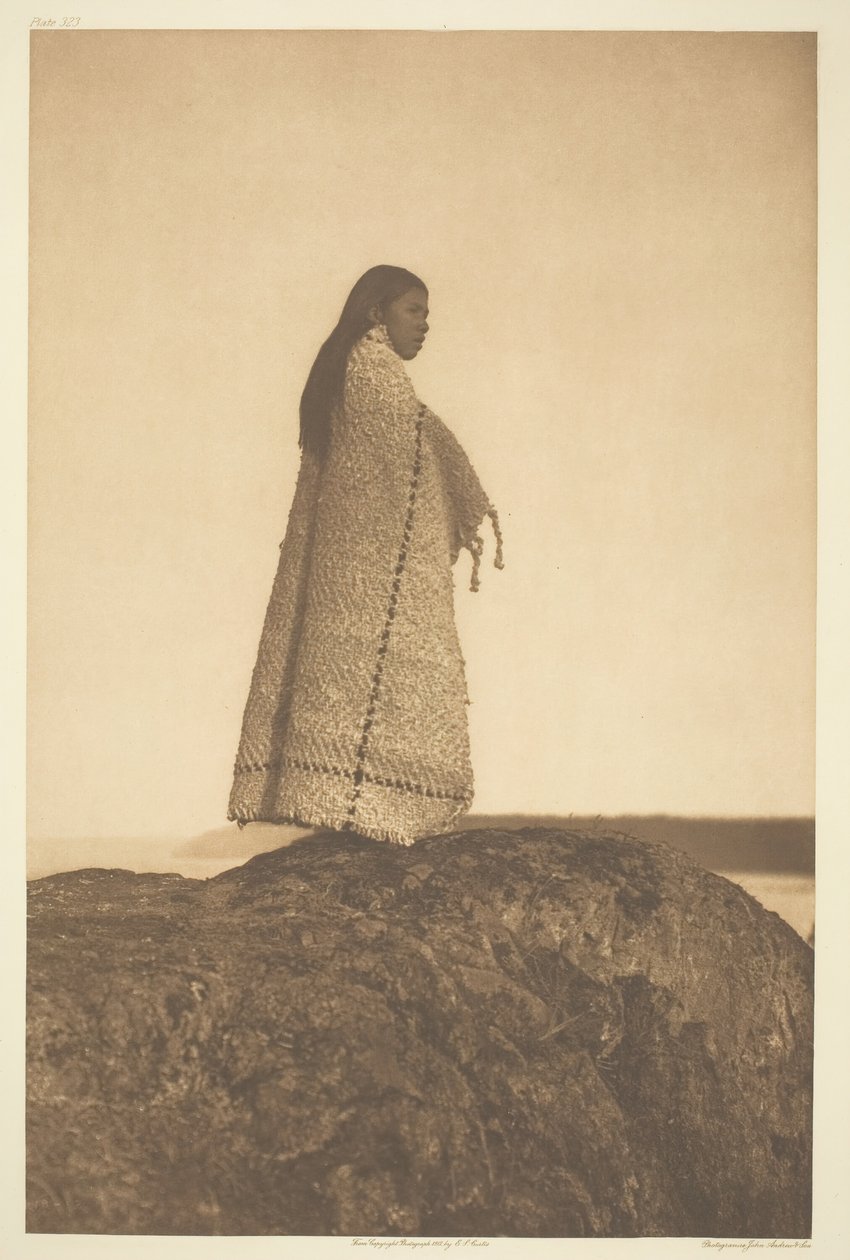 Cowichan-Mädchen, 1912 von Edward Sheriff Curtis