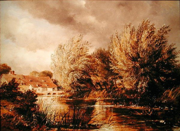 Beard-Mühle, in der Nähe von Oxford von Edward William Cooke