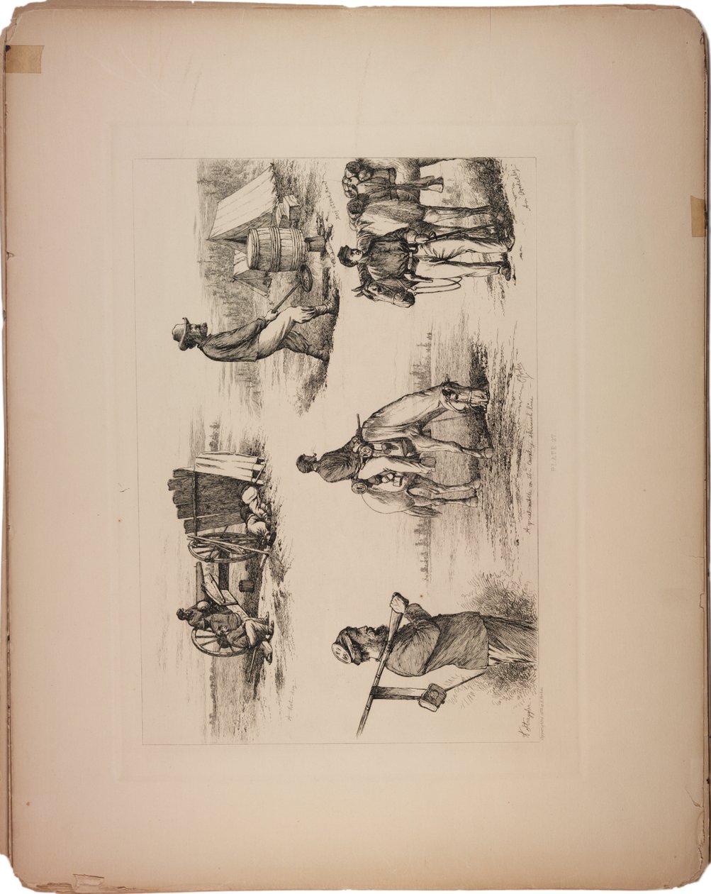 Ein heißer Tag, 1876 von Edwin Austin Forbes