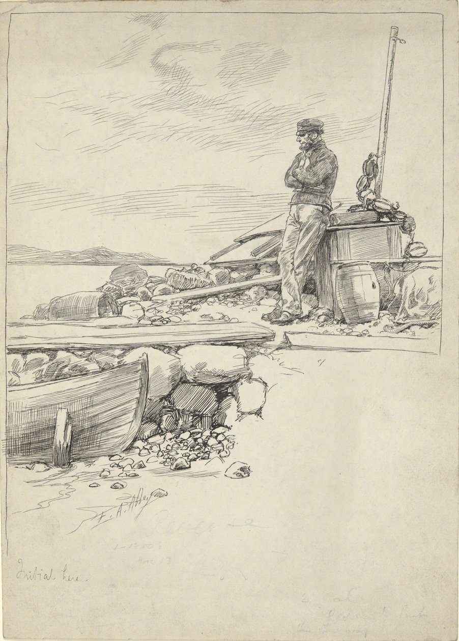 Kapitän Sandy von Edwin Austin Abbey